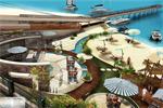 Luxury residential complex with a full-service private beach on the Red Sea shore in Hurghada