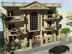 Spacious luxury three story El Narges Villa for sale in New Cairo Egypt